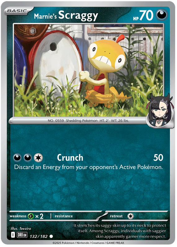 Image of Marnies Scraggy Destined Rivals (DRI) #132