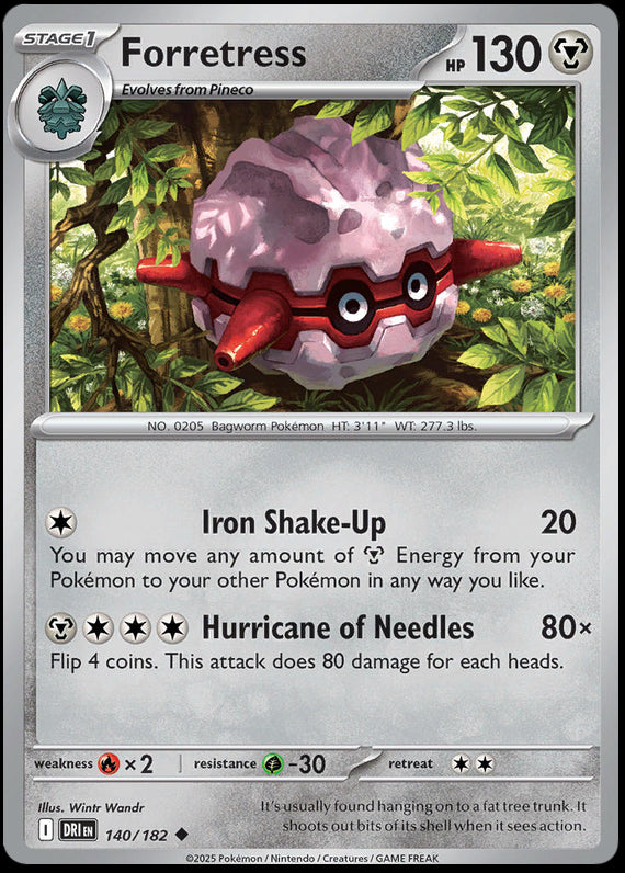 Image of Forretress Destined Rivals (DRI) #140