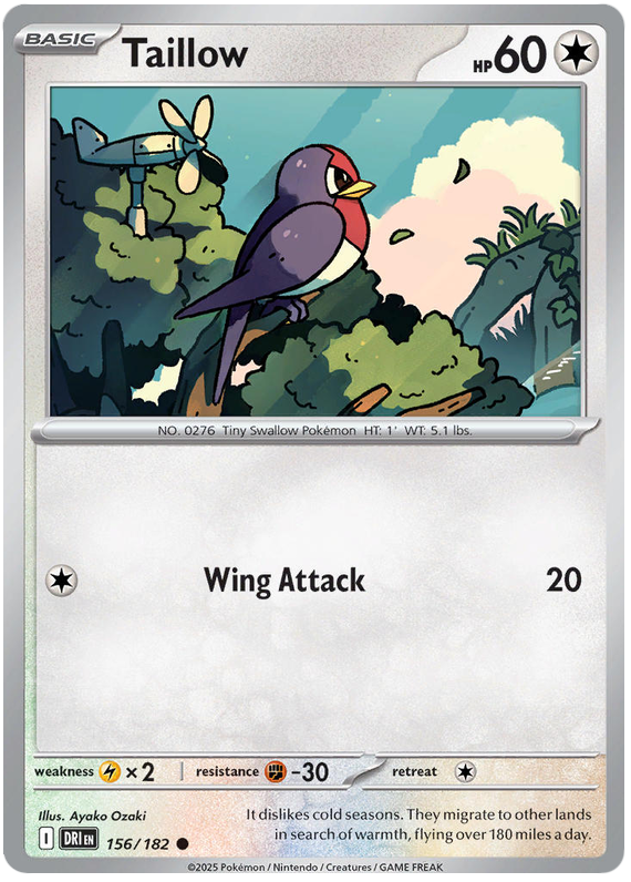 Image of Taillow Destined Rivals (DRI) #156