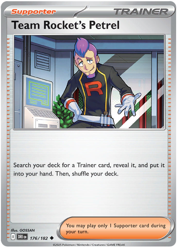Image of Team Rockets Petrel Destined Rivals (DRI) #176