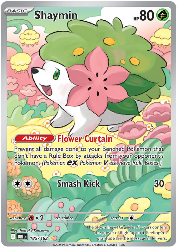 Image of Shaymin Destined Rivals (DRI) #185