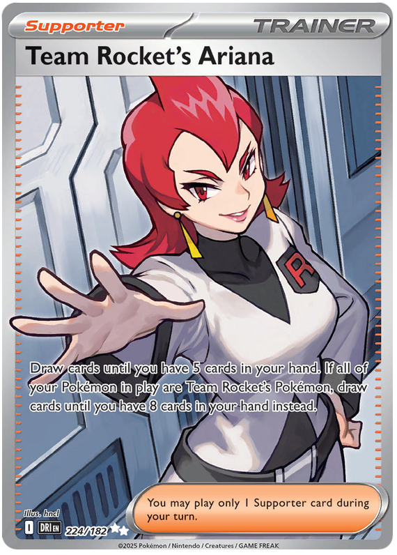 Image of Team Rockets Ariana Destined Rivals (DRI) #224