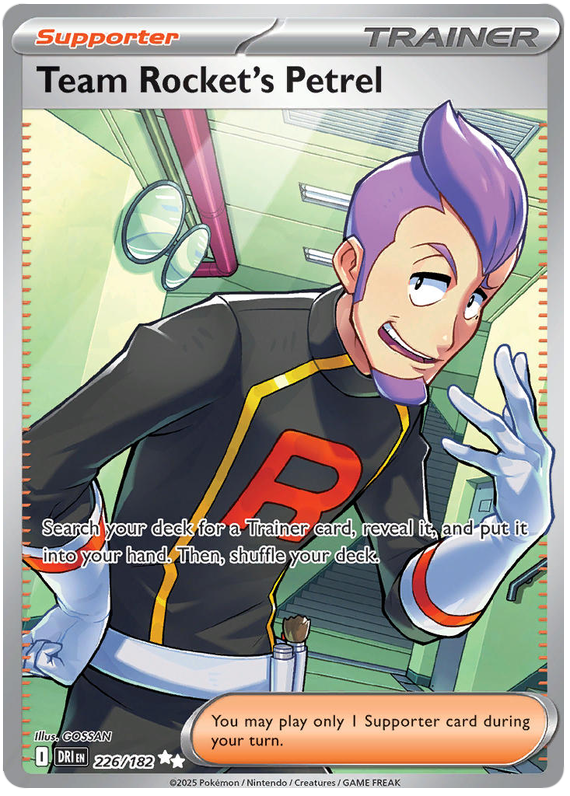 Image of Team Rockets Petrel Destined Rivals (DRI) #226