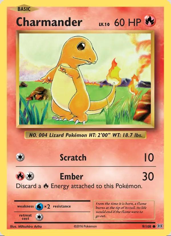 Image of Charmander Evolutions (EVO) #9