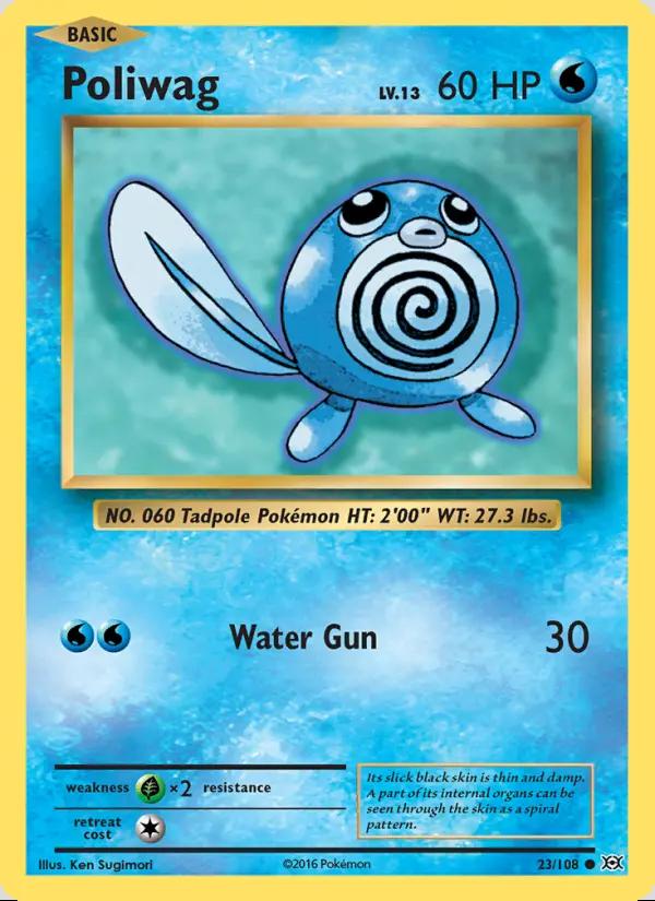 Image of Poliwag Evolutions (EVO) #23