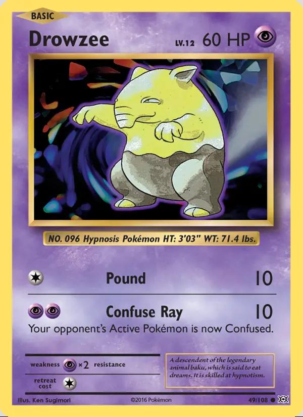 Image of Drowzee Evolutions (EVO) #49