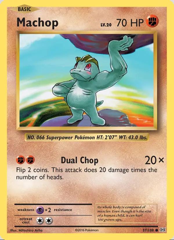 Image of Machop Evolutions (EVO) #57