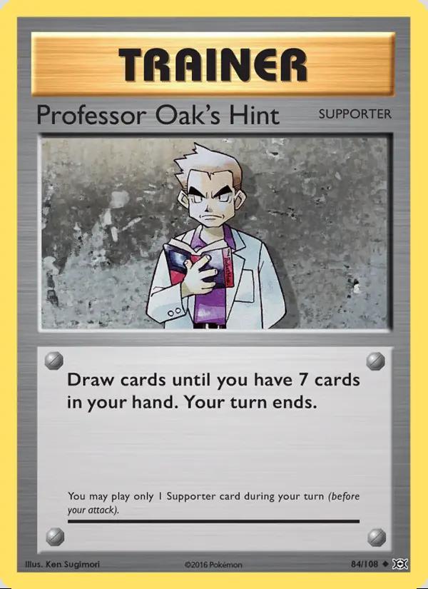 Image of Professor Oaks Hint Evolutions (EVO) #84