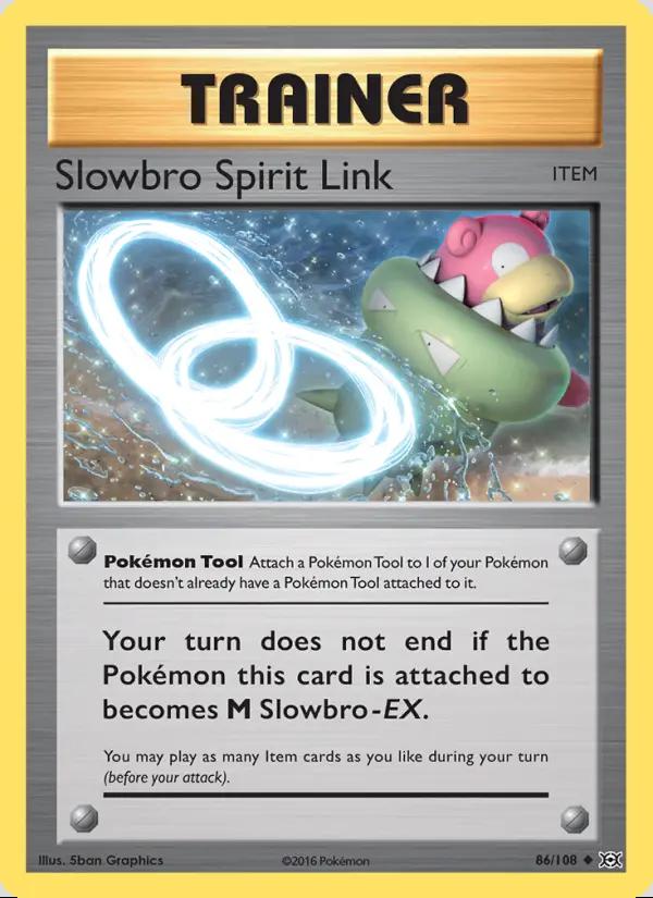 Image of Slowbro Spirit Link Evolutions (EVO) #86