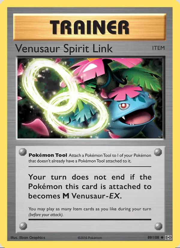 Image of Venusaur Spirit Link Evolutions (EVO) #89