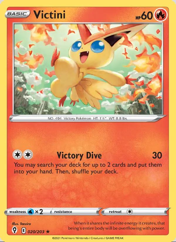 Image of Victini Evolving Skies (EVS) #020