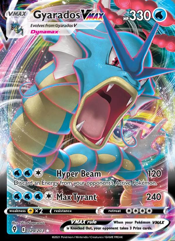 Image of Gyarados VMAX Evolving Skies (EVS) #029