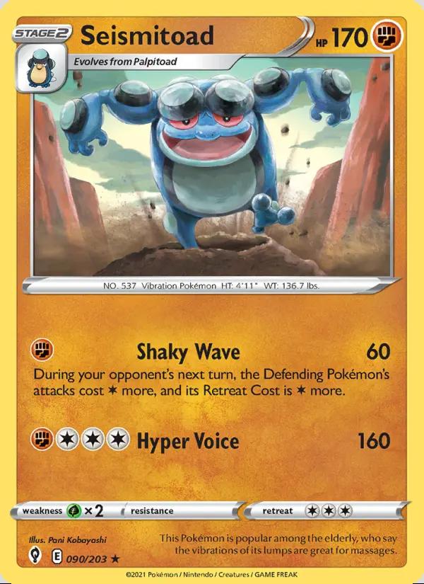 Image of Seismitoad Evolving Skies (EVS) #090