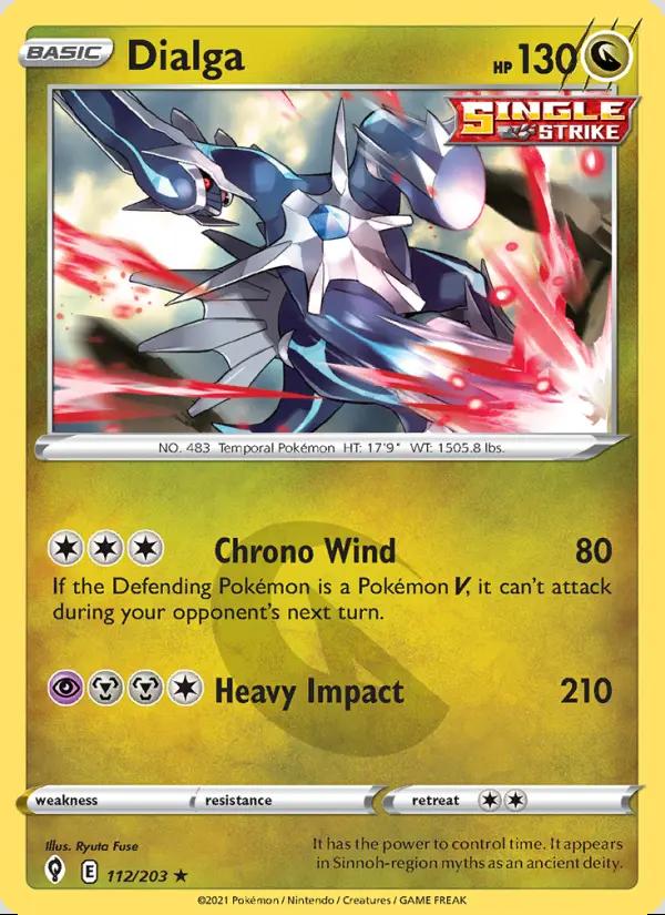 Image of Dialga Evolving Skies (EVS) #112