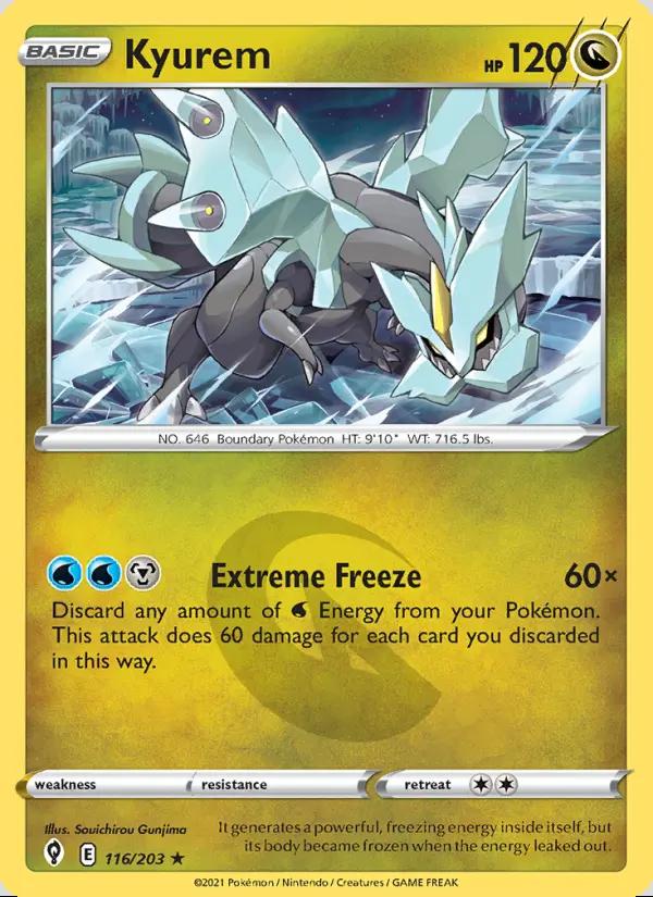 Image of Kyurem Evolving Skies (EVS) #116