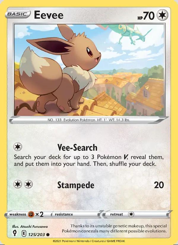 Image of Eevee Evolving Skies (EVS) #125