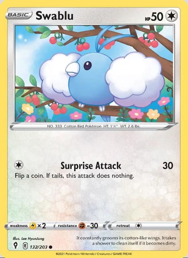 Image of Swablu Evolving Skies (EVS) #132