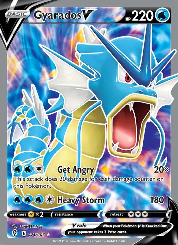 Image of Gyarados V Evolving Skies (EVS) #171