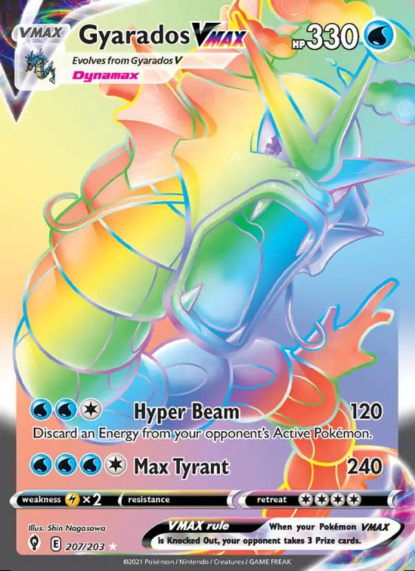 Image of Gyarados VMAX Evolving Skies (EVS) #207