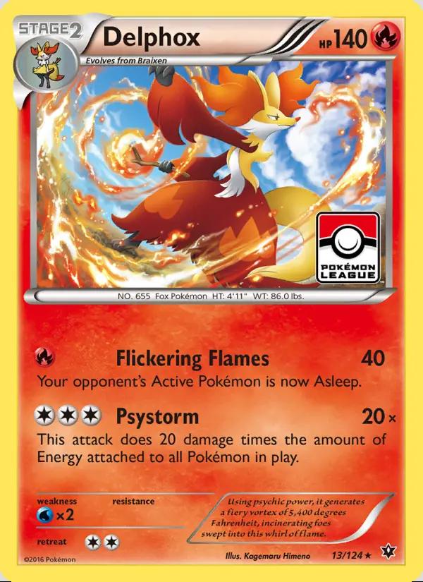 Image of Delphox Fates Collide (FCO) #13