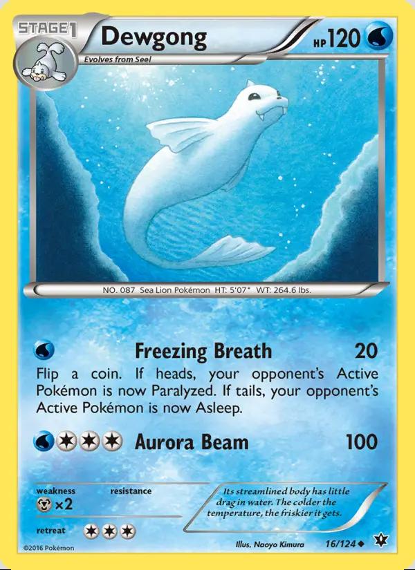 Image of Dewgong Fates Collide (FCO) #16