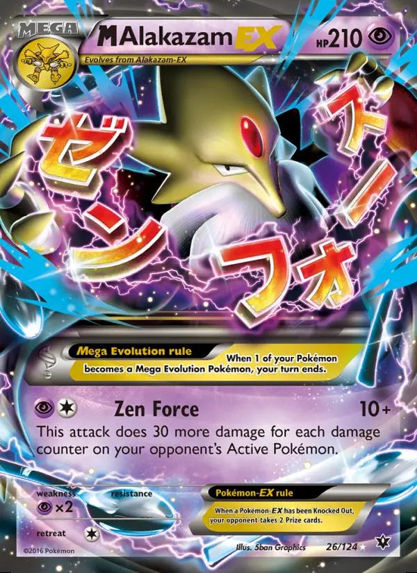 Image of M Alakazam-EX Fates Collide (FCO) #26