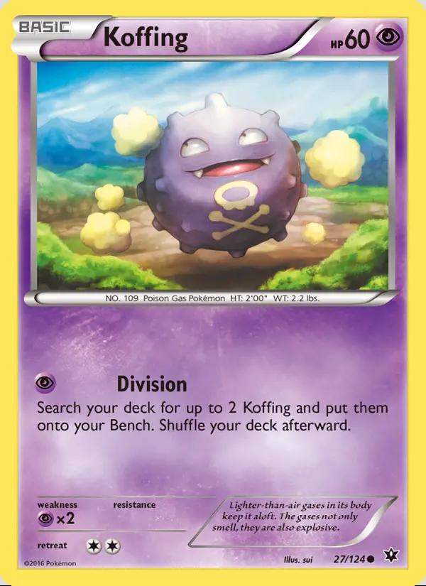 Image of Koffing Fates Collide (FCO) #27