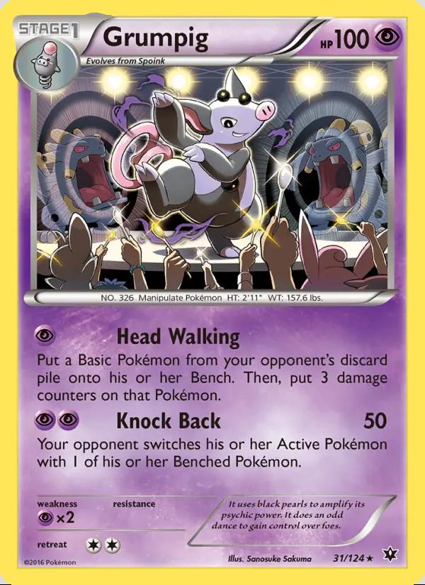 Image of Grumpig Fates Collide (FCO) #31