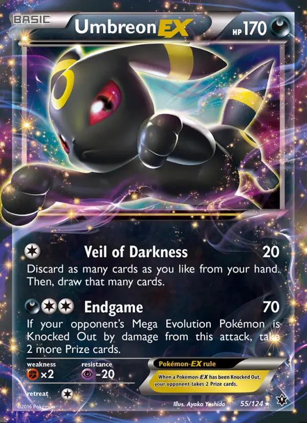 Image of Umbreon-EX Fates Collide (FCO) #55