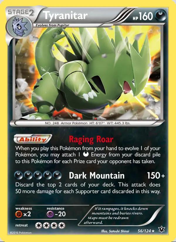 Image of Tyranitar Fates Collide (FCO) #56