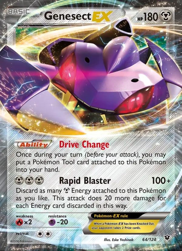 Image of Genesect-EX Fates Collide (FCO) #64