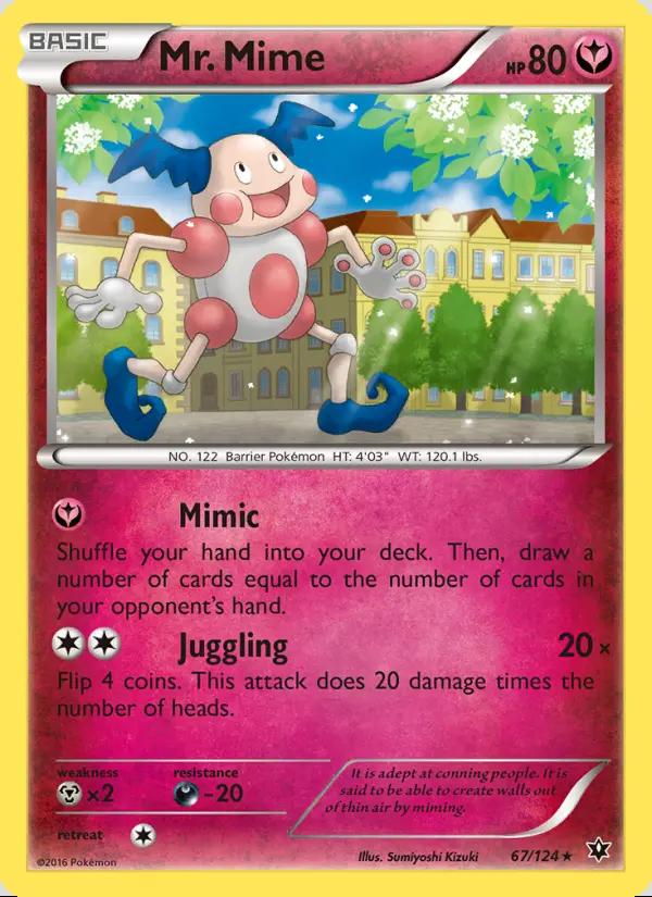 Image of Mr. Mime Fates Collide (FCO) #67