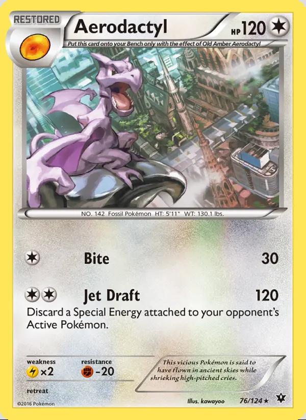 Image of Aerodactyl Fates Collide (FCO) #76