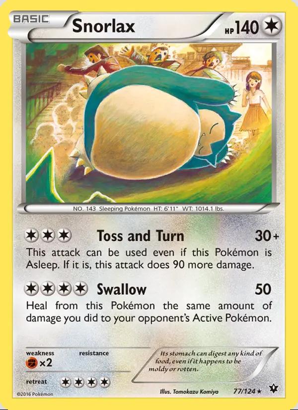 Image of Snorlax Fates Collide (FCO) #77