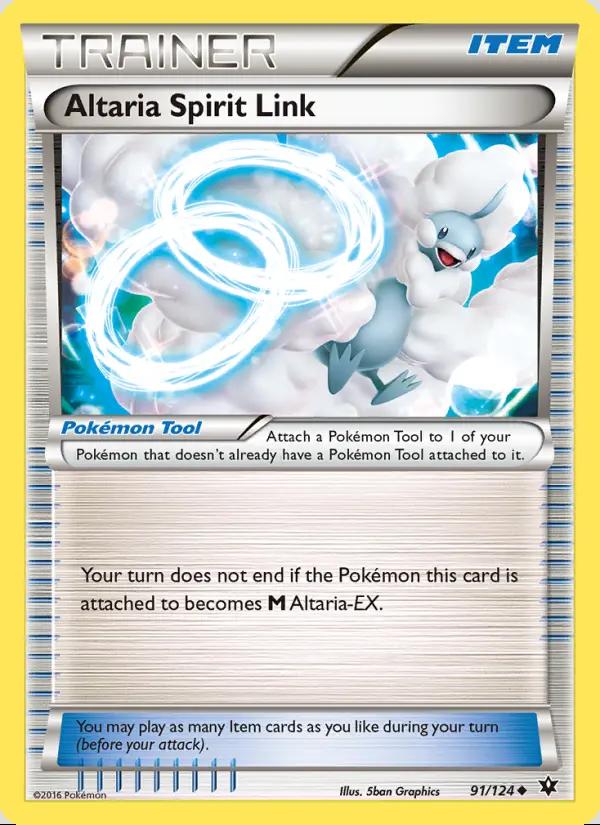Image of Altaria Spirit Link Fates Collide (FCO) #91