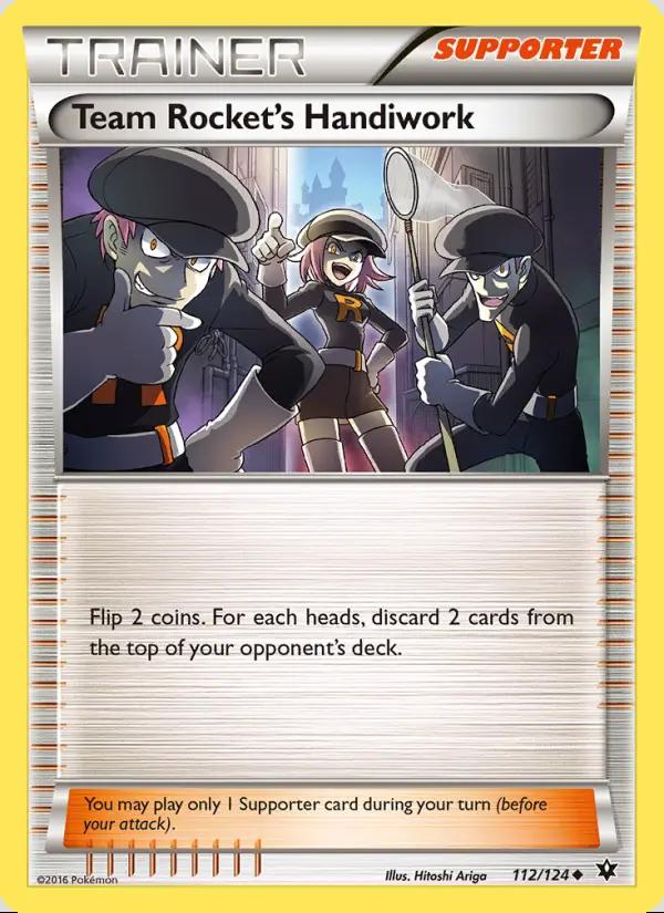 Image of Team Rockets Handiwork Fates Collide (FCO) #112