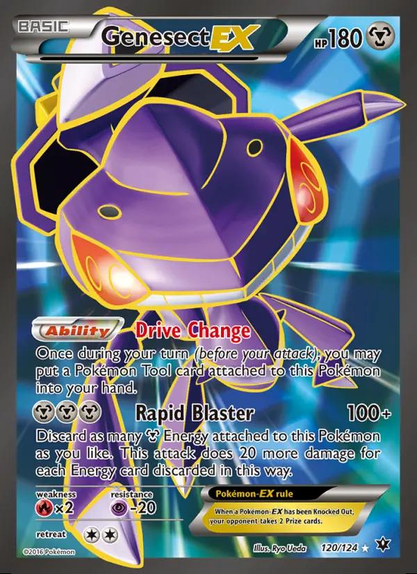 Image of Genesect-EX Fates Collide (FCO) #120