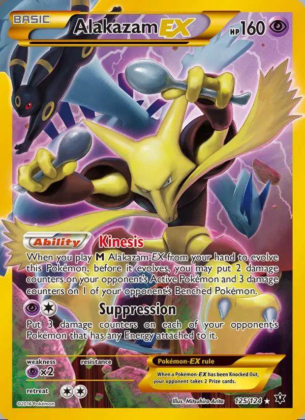 Image of Alakazam-EX Fates Collide (FCO) #125