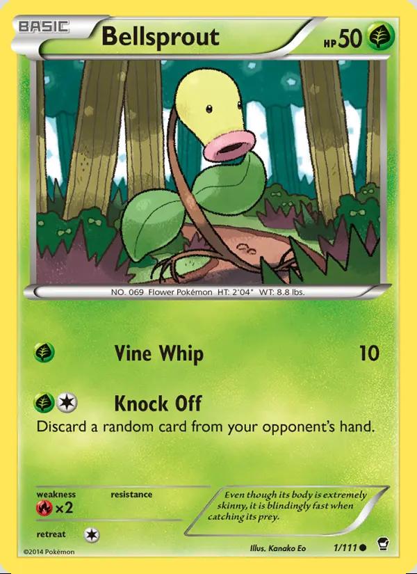 Image of Bellsprout Furious Fists (FFI) #1