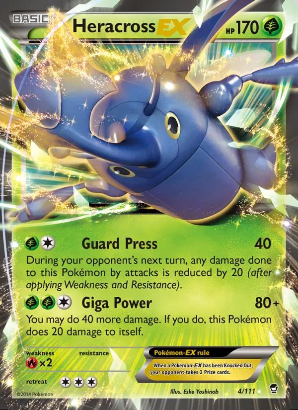 Image of Heracross-EX Furious Fists (FFI) #4