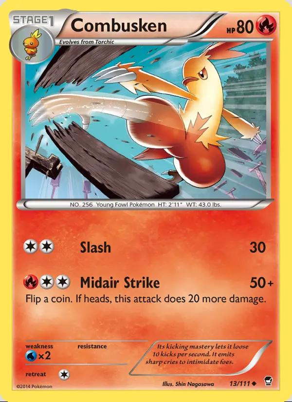 Image of Combusken Furious Fists (FFI) #13