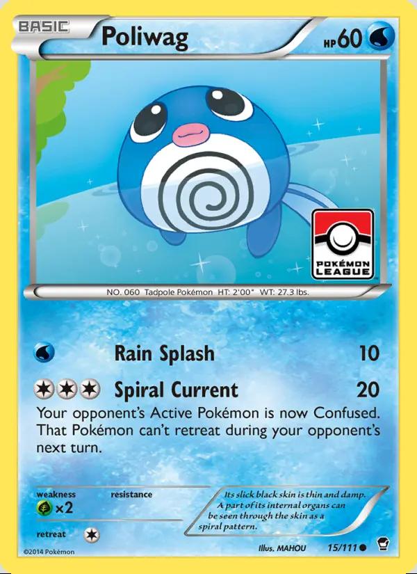 Image of Poliwag Furious Fists (FFI) #15