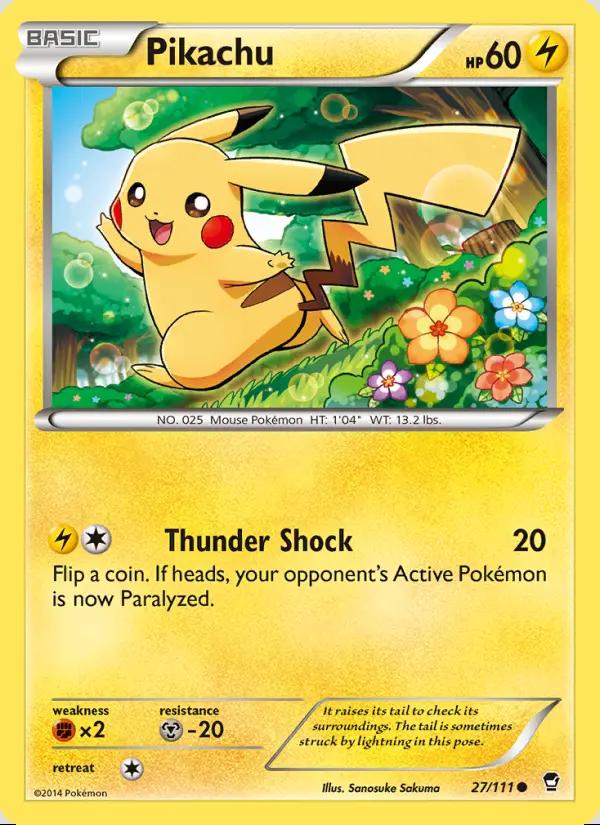 Image of Pikachu Furious Fists (FFI) #27