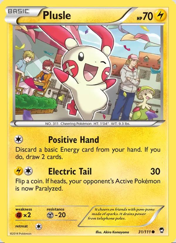 Image of Plusle Furious Fists (FFI) #31