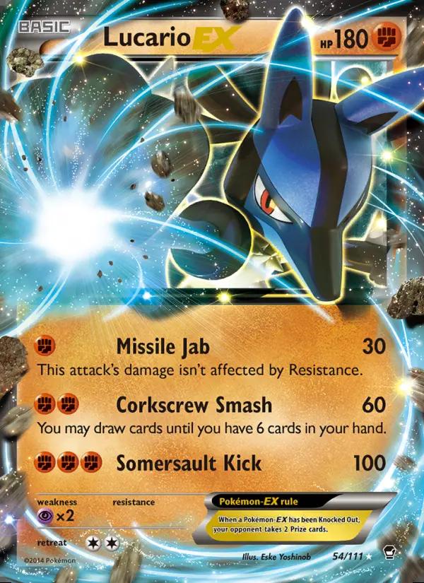 Image of Lucario-EX Furious Fists (FFI) #54