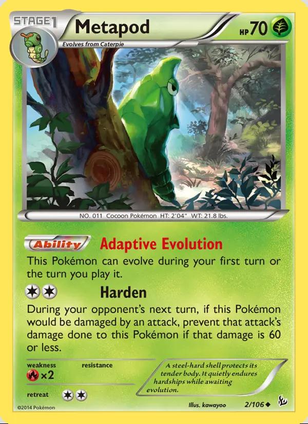 Image of Metapod Flashfire (FLF) #2