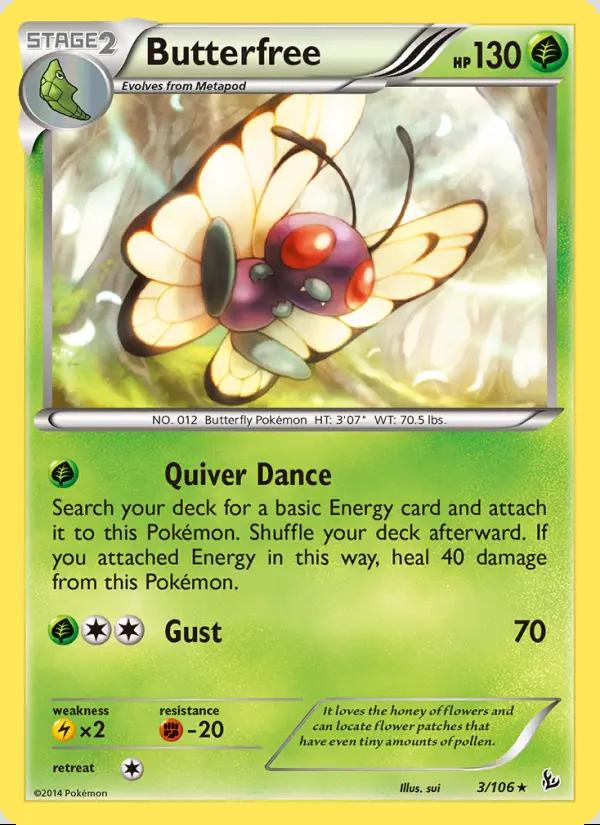 Image of Butterfree Flashfire (FLF) #3