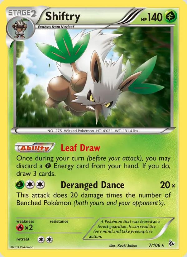 Image of Shiftry Flashfire (FLF) #7