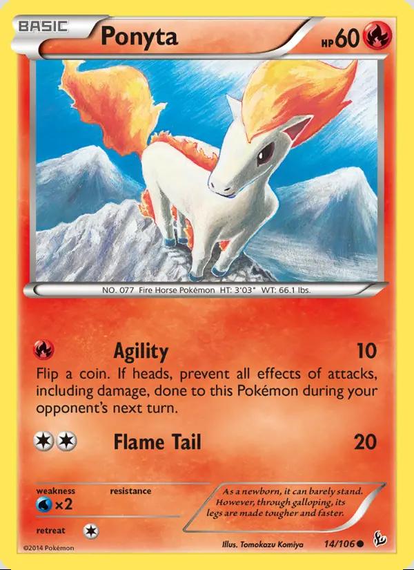Image of Ponyta Flashfire (FLF) #14