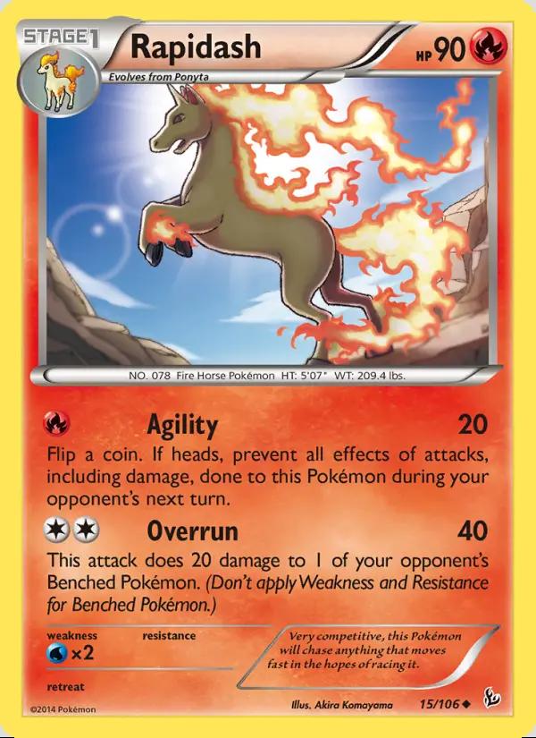 Image of Rapidash Flashfire (FLF) #15